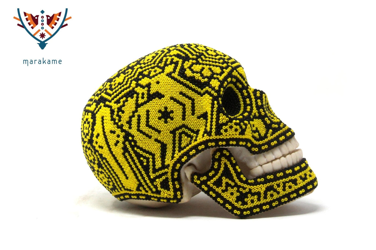 Calaverita Arte Huichol - Tzucu I - Arte Huichol - Marakame