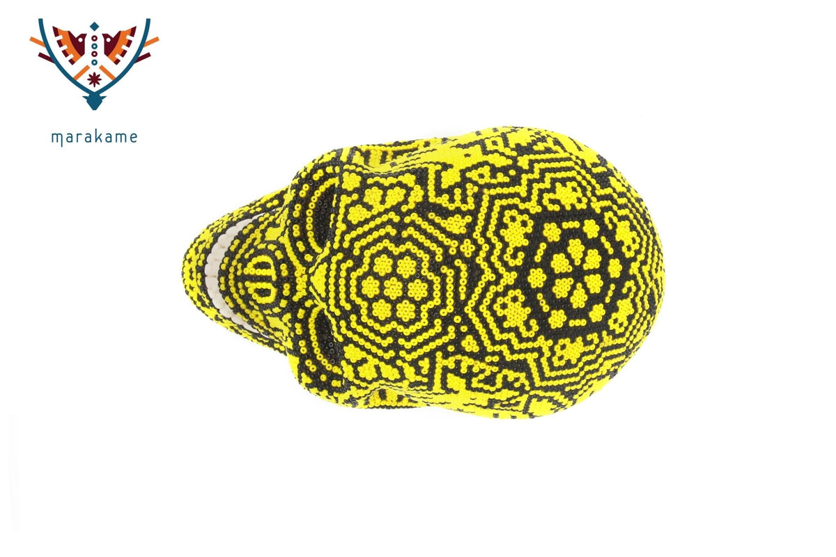 Calaverita Arte Huichol - Tzucu I - Arte Huichol - Marakame