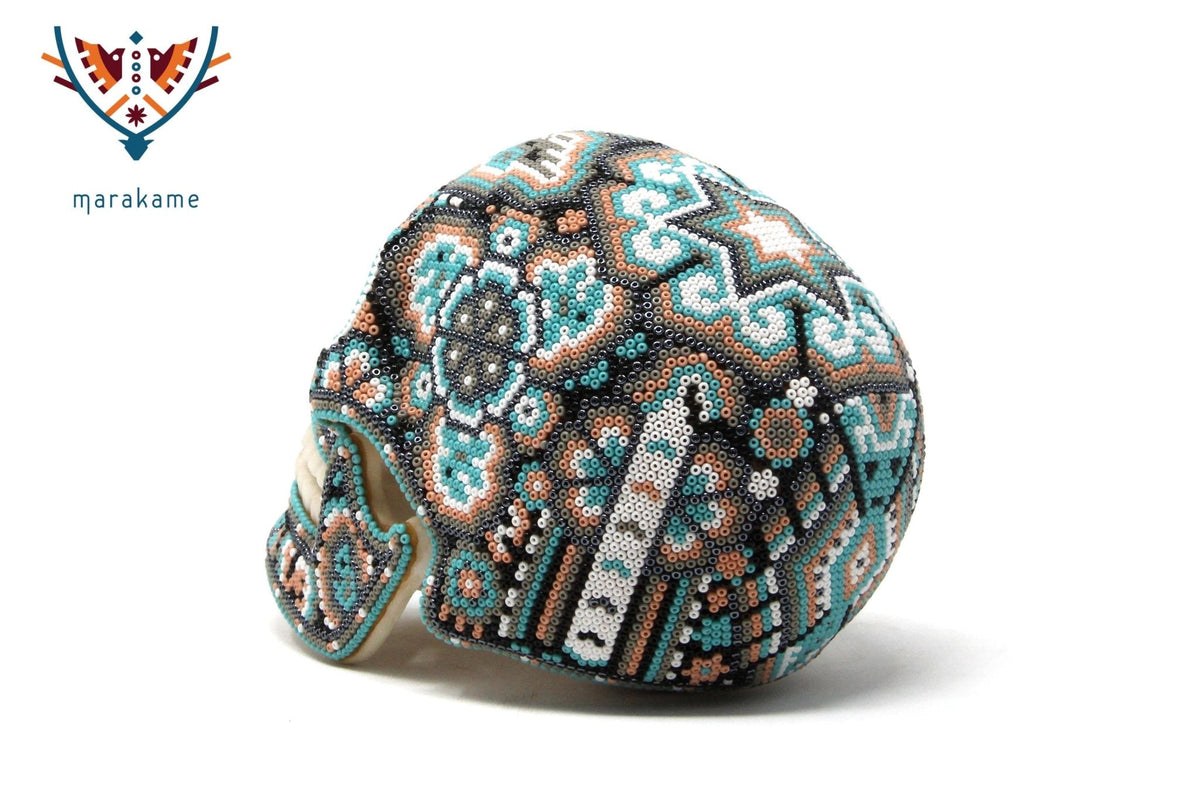 Calaverita Arte Huichol - Tzucu III - Arte Huichol - Marakame