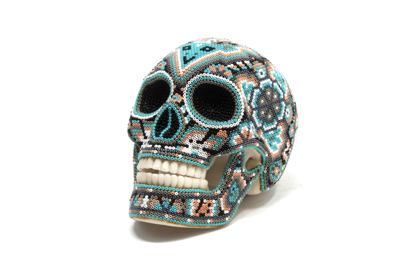 Calaverita Arte Huichol - Tzucu III - Arte Huichol - Marakame