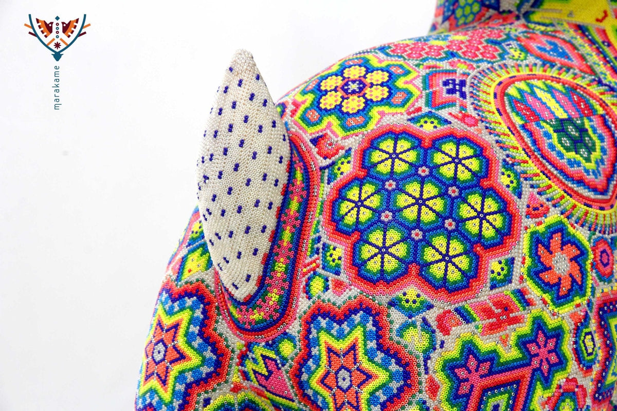 Escultura Arte Huichol - Cimarrón - Arte Huichol - Marakame