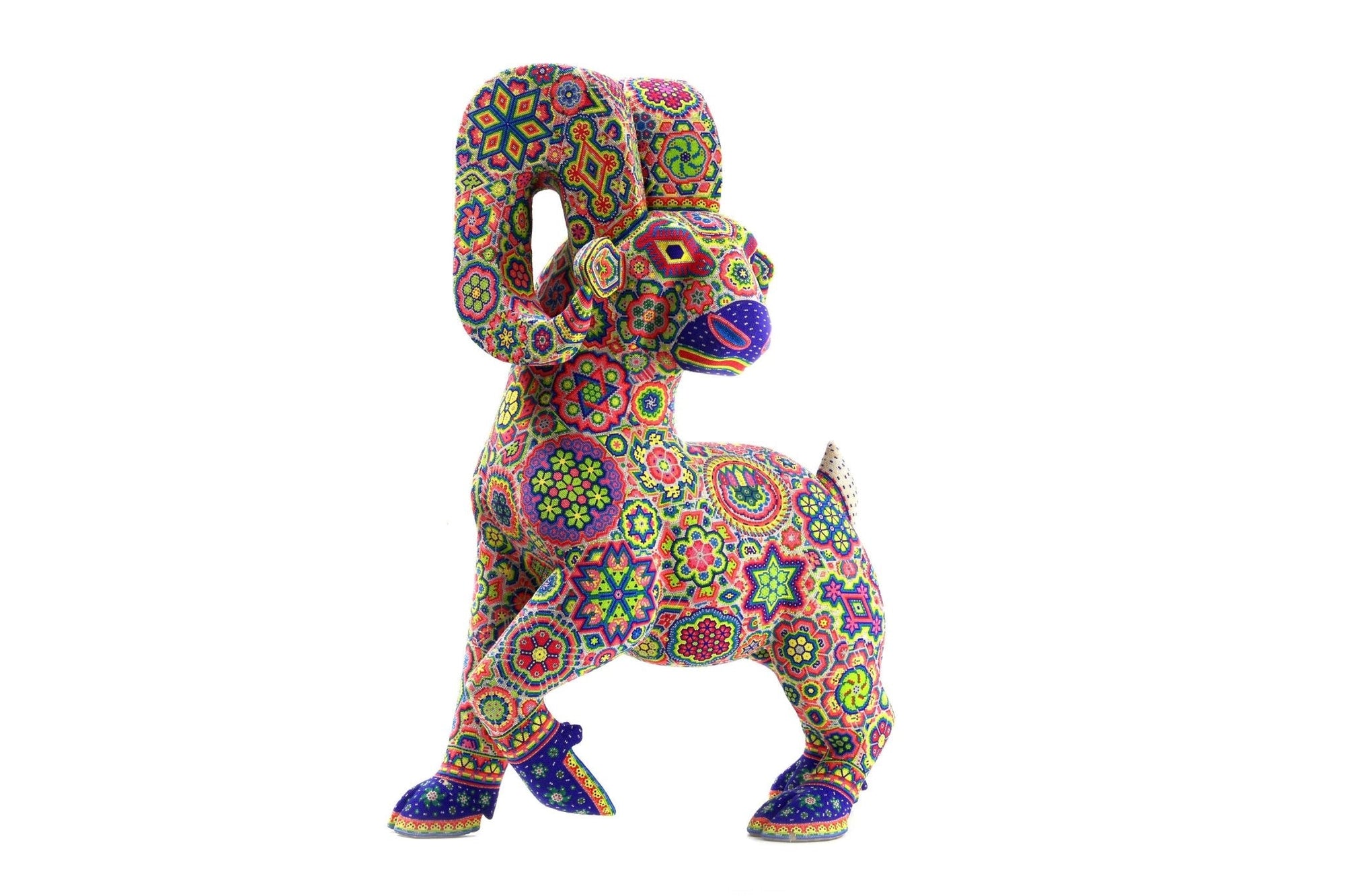 Escultura Arte Huichol - Cimarrón - Arte Huichol - Marakame