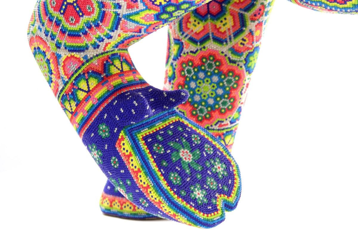 Escultura Arte Huichol - Cimarrón - Arte Huichol - Marakame