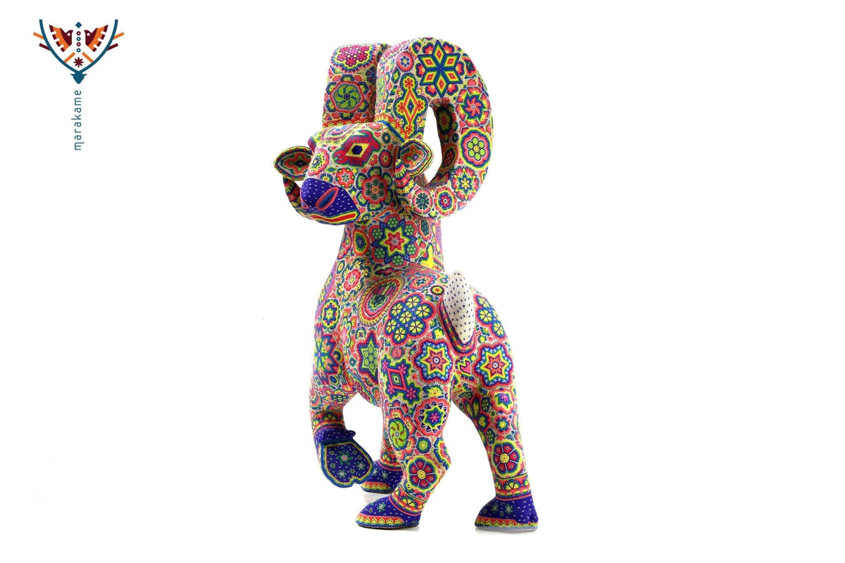 Escultura Arte Huichol - Cimarrón - Arte Huichol - Marakame