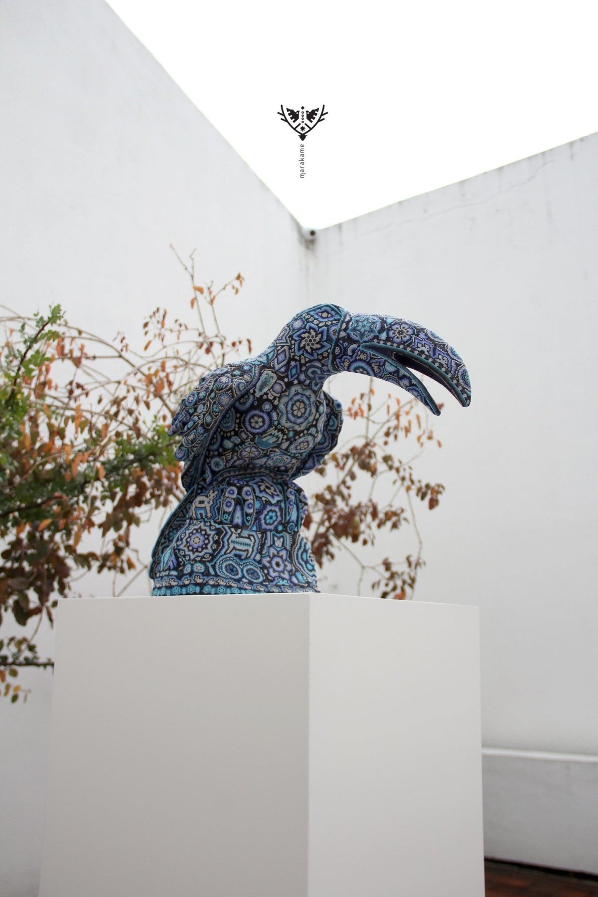 Escultura Arte Huichol - Tucán - Arte Huichol - Marakame