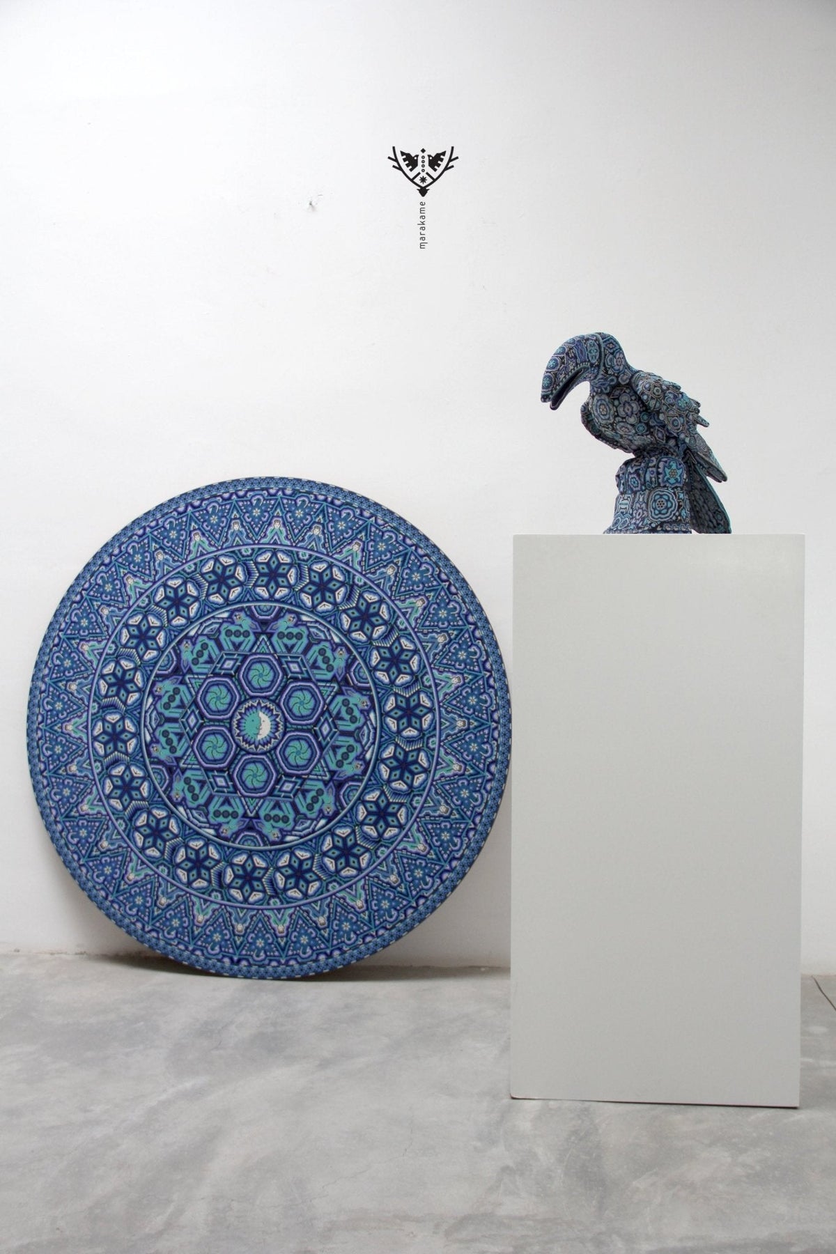 Escultura Arte Huichol - Tucán - Arte Huichol - Marakame
