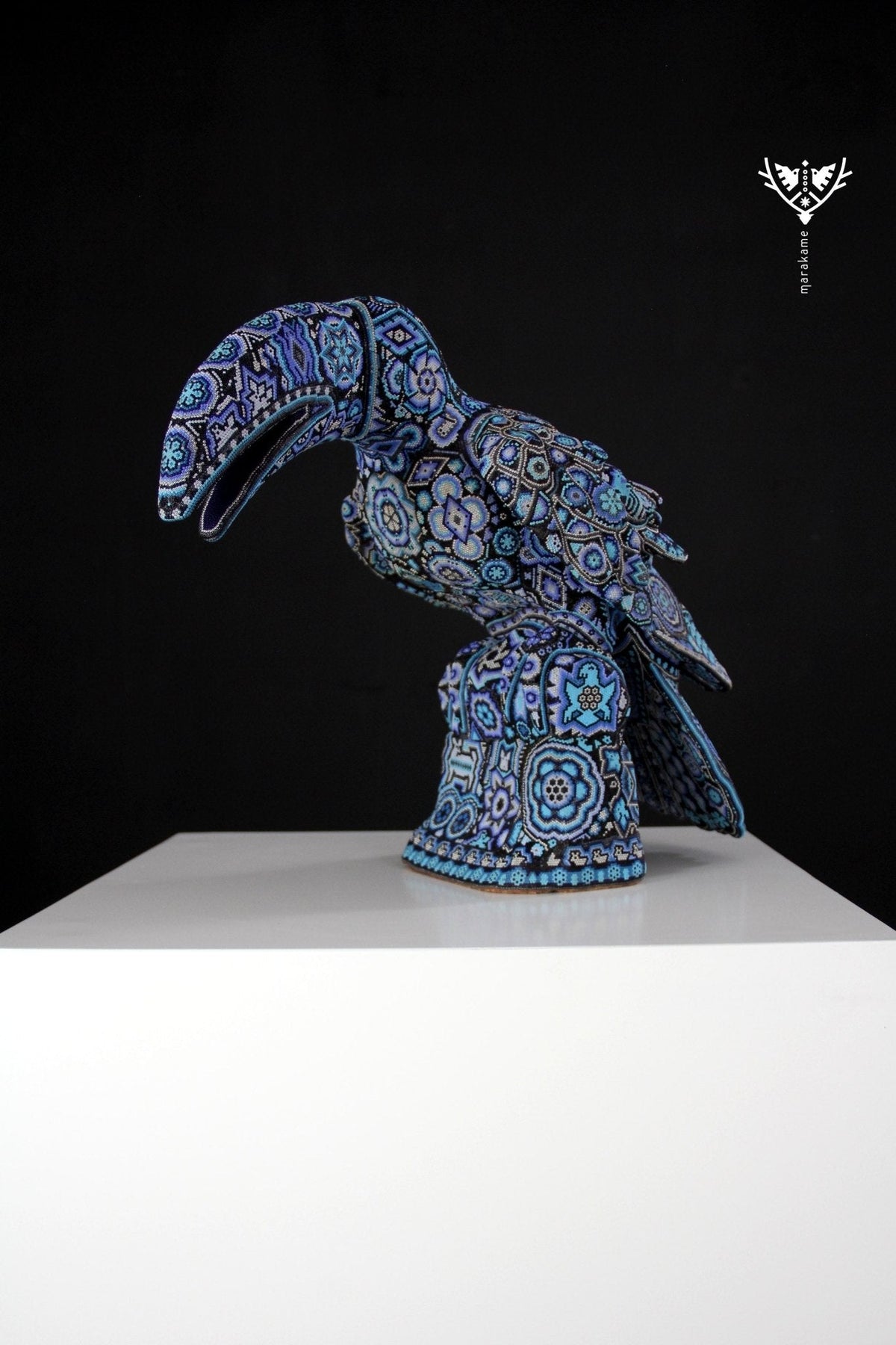 Escultura Arte Huichol - Tucán - Arte Huichol - Marakame