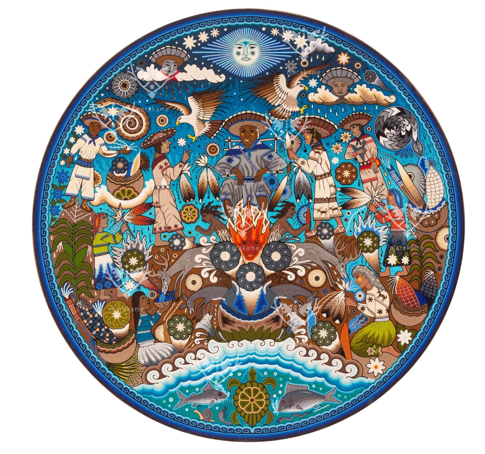 Haramara - Arte Huichol - Marakame