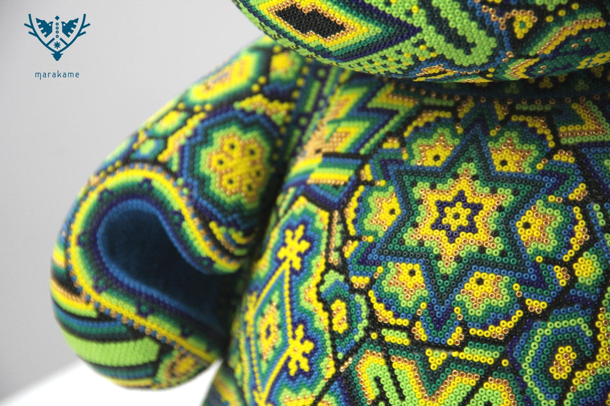 Munny Edición Especial 18&#39;&#39; - Hikuri I - Arte Huichol - Marakame