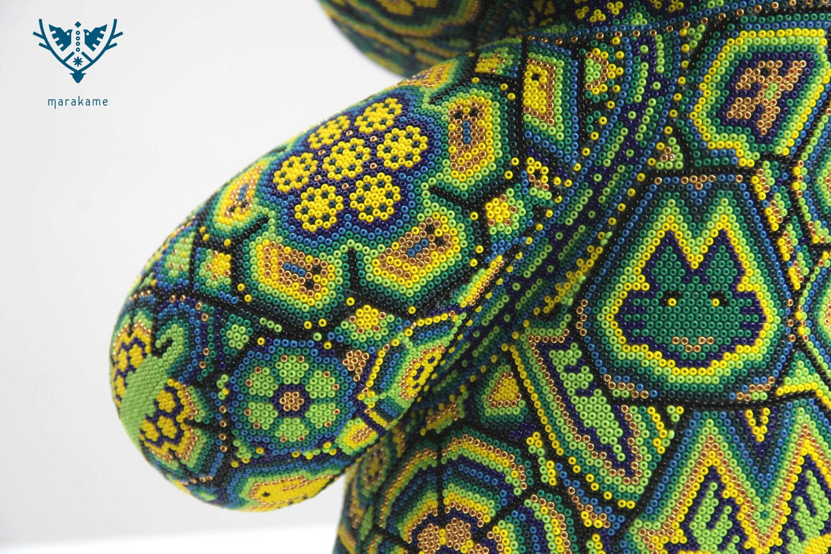 Munny Edición Especial 18&#39;&#39; - Hikuri I - Arte Huichol - Marakame