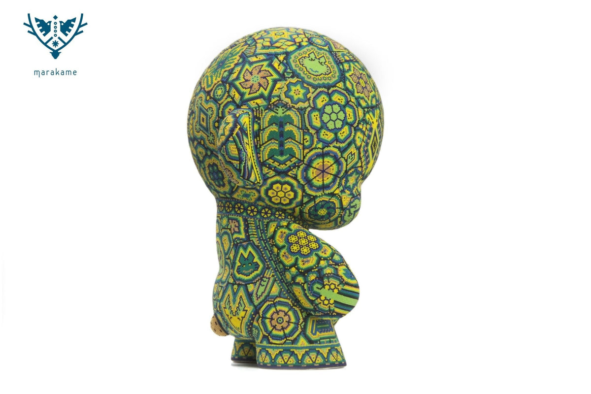 Munny Edición Especial 18&#39;&#39; - Hikuri I - Arte Huichol - Marakame