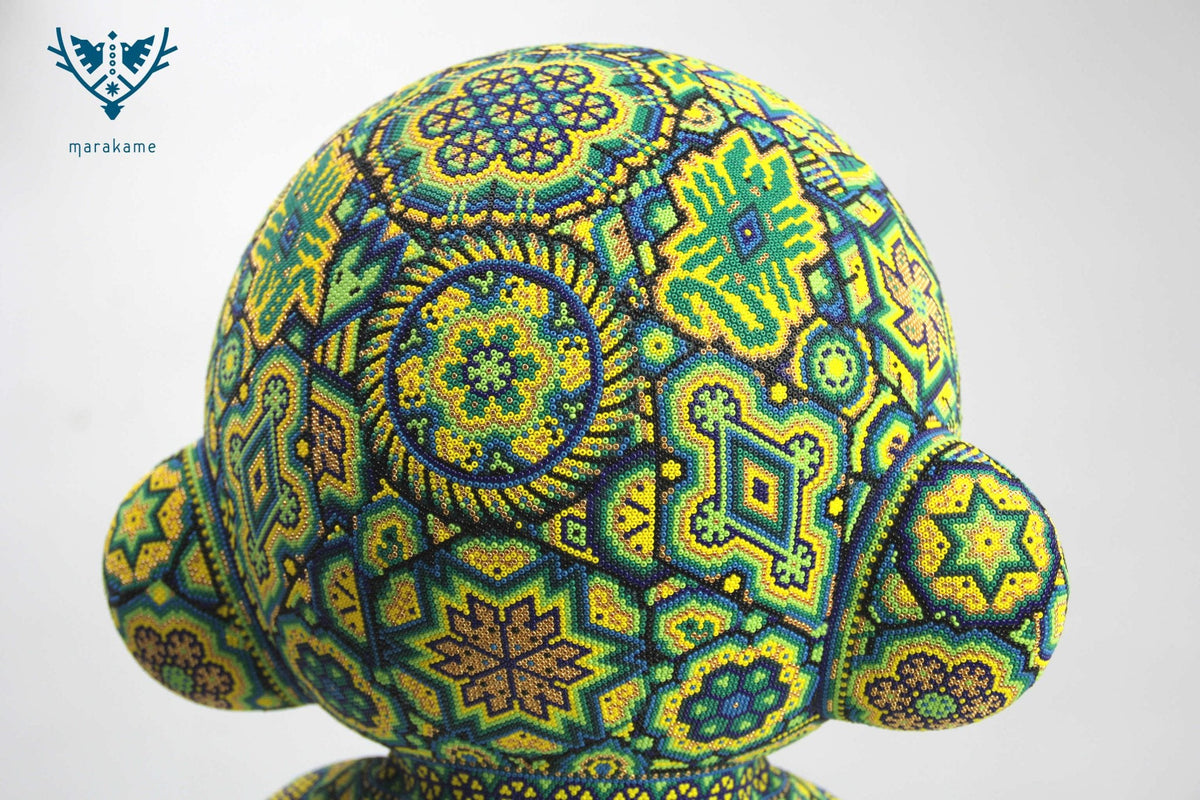 Munny Edición Especial 18&#39;&#39; - Hikuri I - Arte Huichol - Marakame