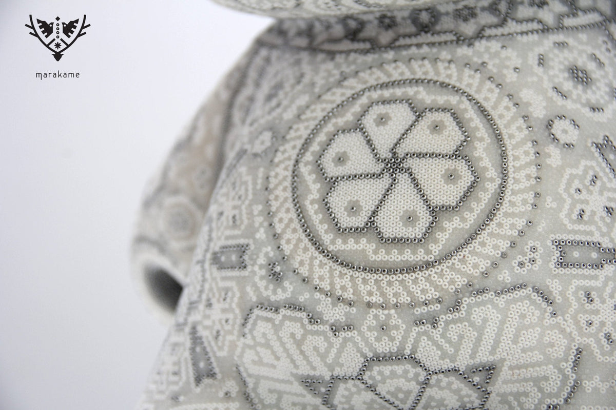 Munny Edición Especial 18&#39;&#39; - Hikuri II - Arte Huichol - Marakame