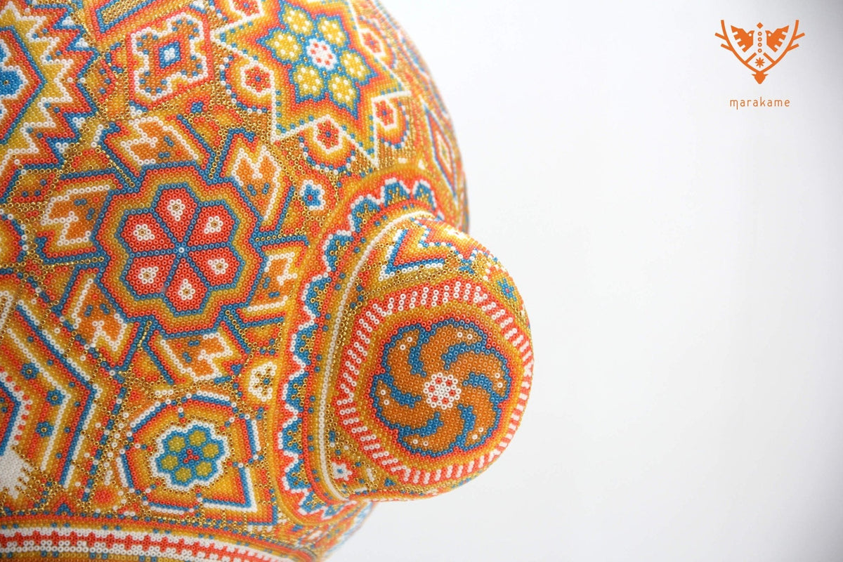 Munny Edición Especial 18&#39;&#39; - Hikuri III - Arte Huichol - Marakame