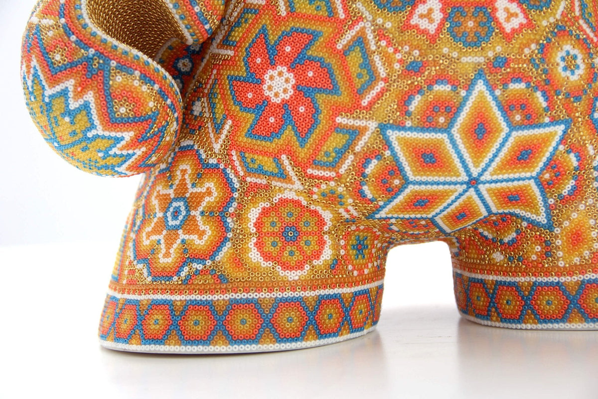 Munny Edición Especial 18&#39;&#39; - Hikuri III - Arte Huichol - Marakame