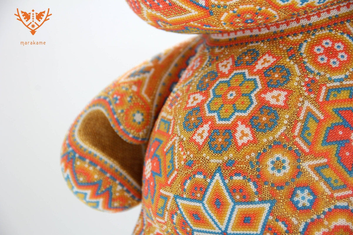 Munny Edición Especial 18&#39;&#39; - Hikuri III - Arte Huichol - Marakame