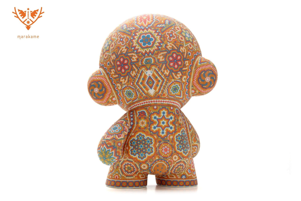 Munny Edición Especial 18&#39;&#39; - Hikuri III - Arte Huichol - Marakame