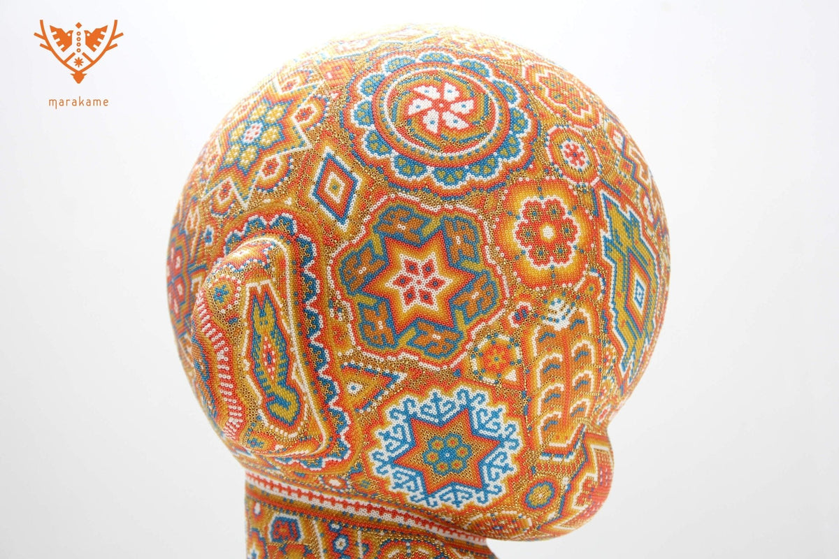 Munny Edición Especial 18&#39;&#39; - Hikuri III - Arte Huichol - Marakame