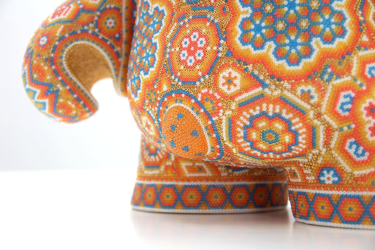 Munny Edición Especial 18&#39;&#39; - Hikuri III - Arte Huichol - Marakame