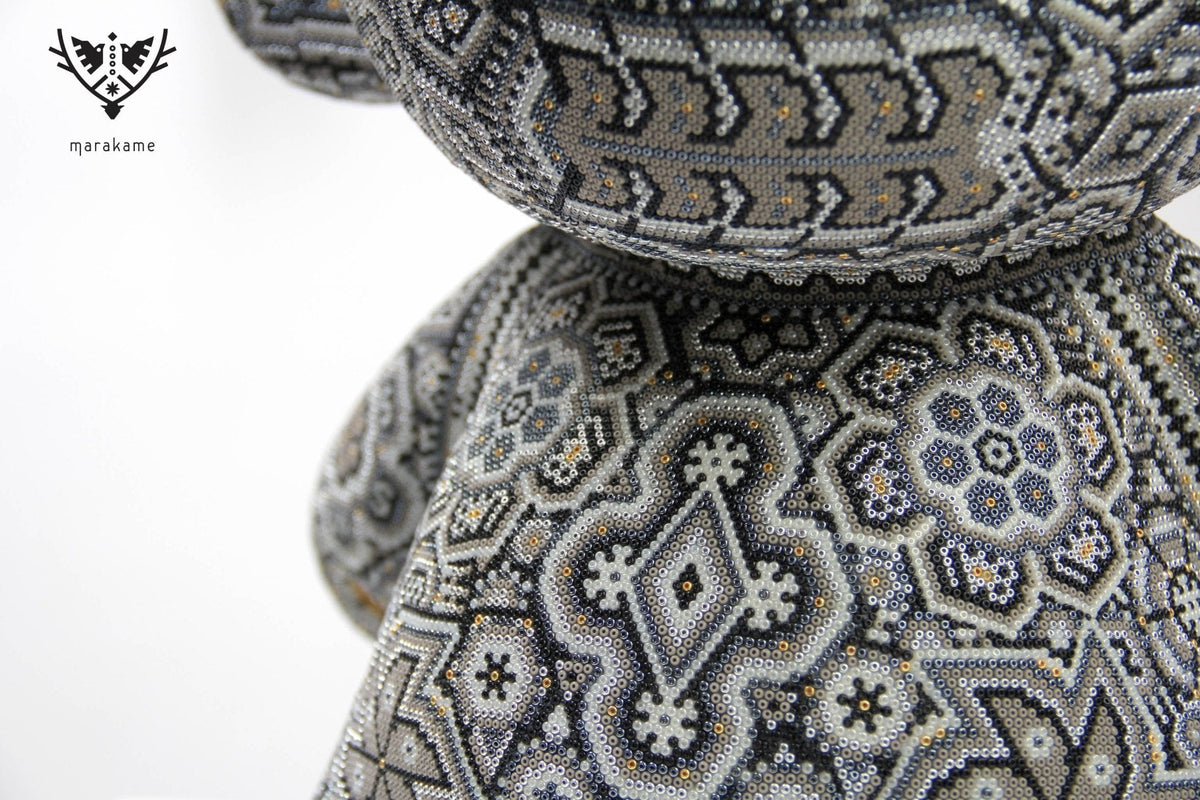 Munny Edición Especial 18&#39;&#39; - Tuinurite I - Arte Huichol - Marakame