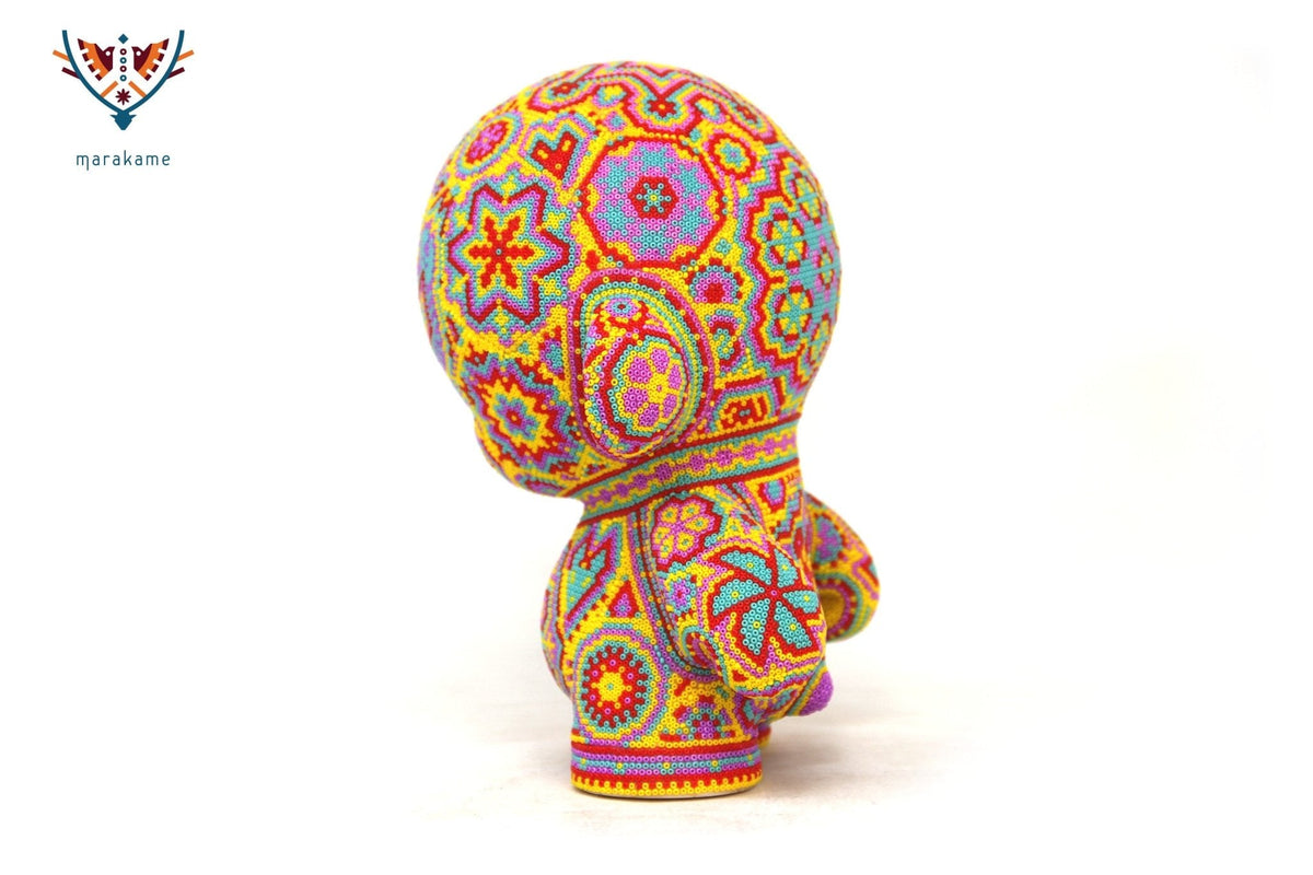 Munny Edición Especial 7&#39;&#39; - Ratinamieni IV - Arte Huichol - Marakame