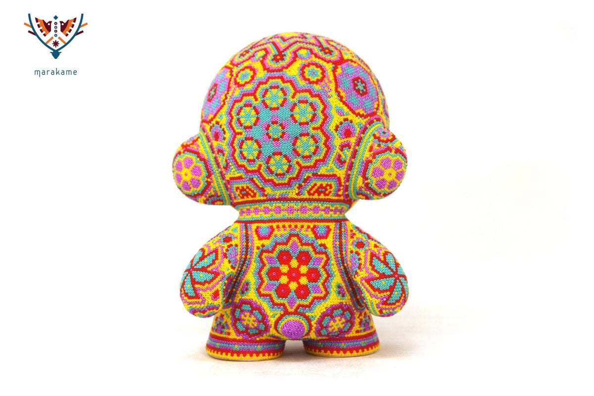 Munny Edición Especial 7&#39;&#39; - Ratinamieni IV - Arte Huichol - Marakame