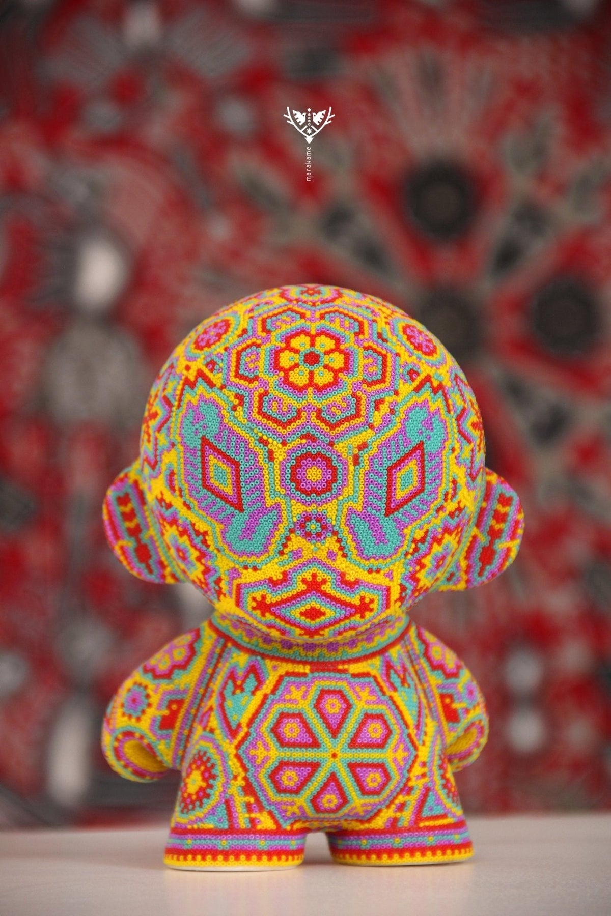 Munny Edición Especial 7&#39;&#39; - Ratinamieni IV - Arte Huichol - Marakame
