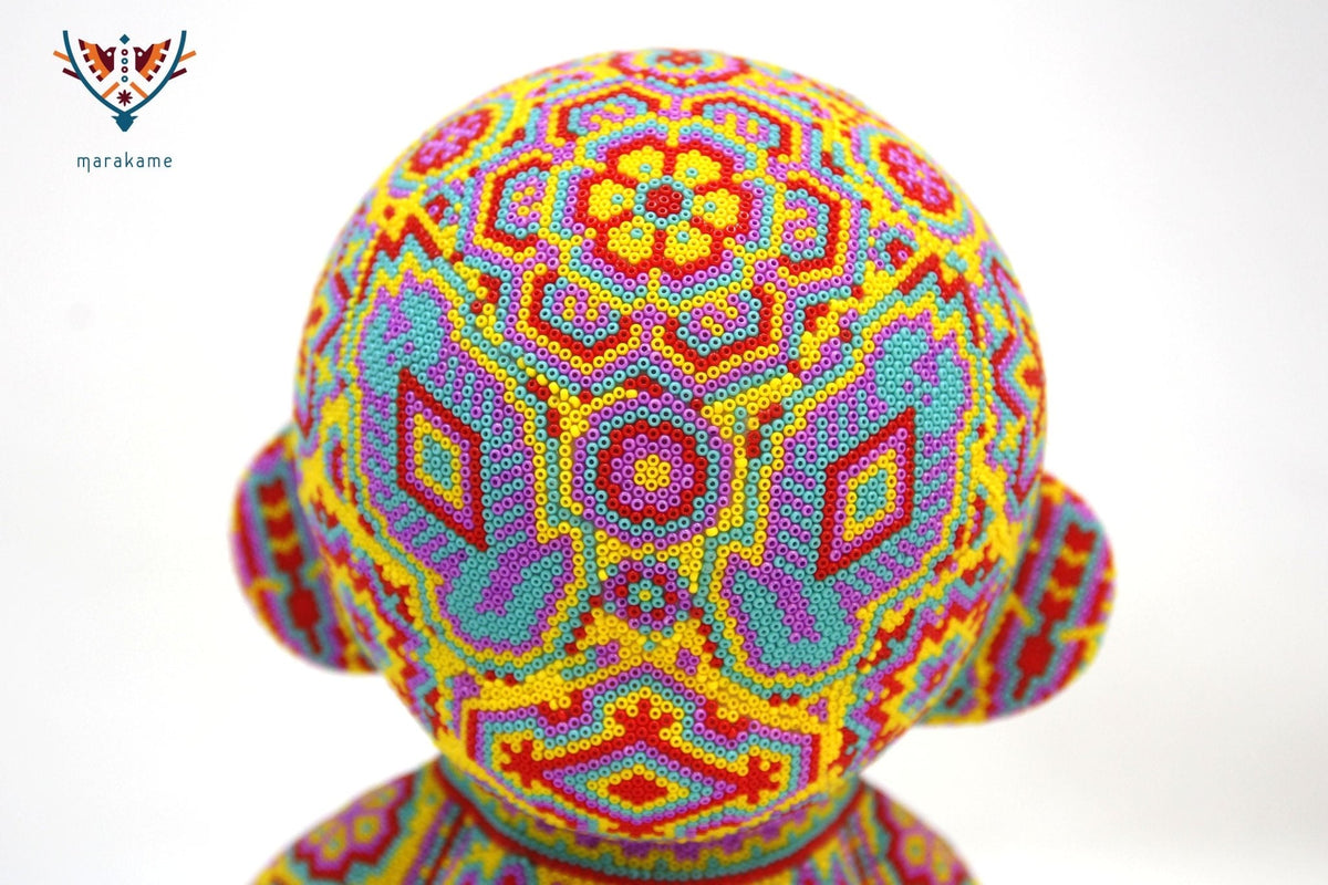 Munny Edición Especial 7&#39;&#39; - Ratinamieni IV - Arte Huichol - Marakame