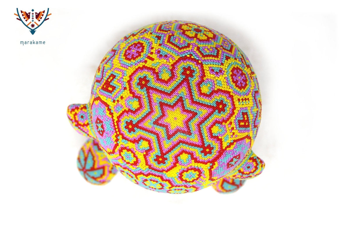 Munny Edición Especial 7&#39;&#39; - Ratinamieni IV - Arte Huichol - Marakame