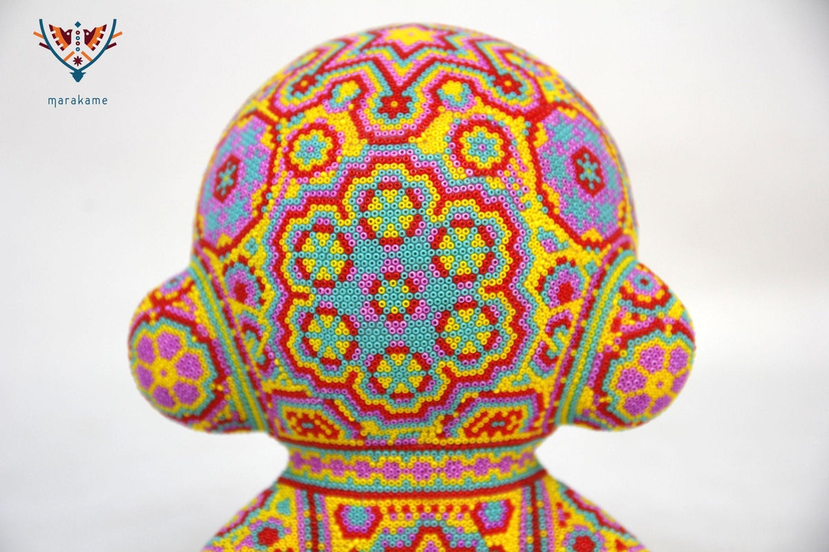 Munny Edición Especial 7&#39;&#39; - Ratinamieni IV - Arte Huichol - Marakame