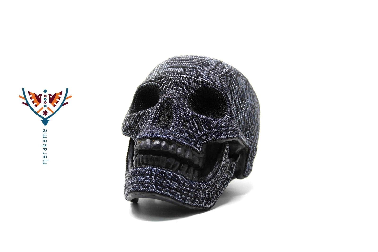 Calavera Huichol - Kupuri II - Arte Huichol - Marakame