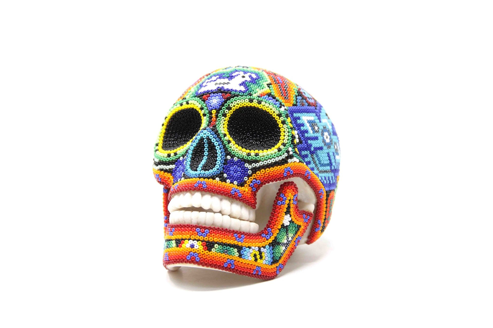 Calaverita Arte Huichol - Paritekia II - Arte Huichol - Marakame