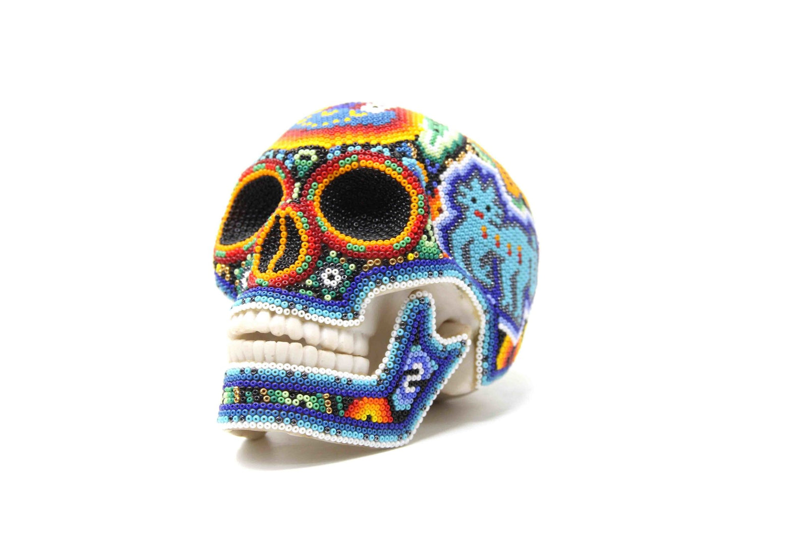 Calaverita Arte Huichol - Paritekia III - Arte Huichol - Marakame