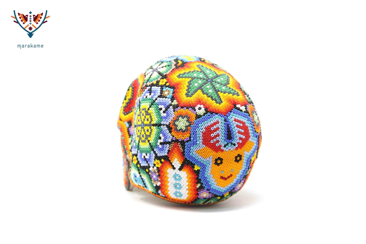 Calaverita Arte Huichol - Paritekia V - Arte Huichol - Marakame
