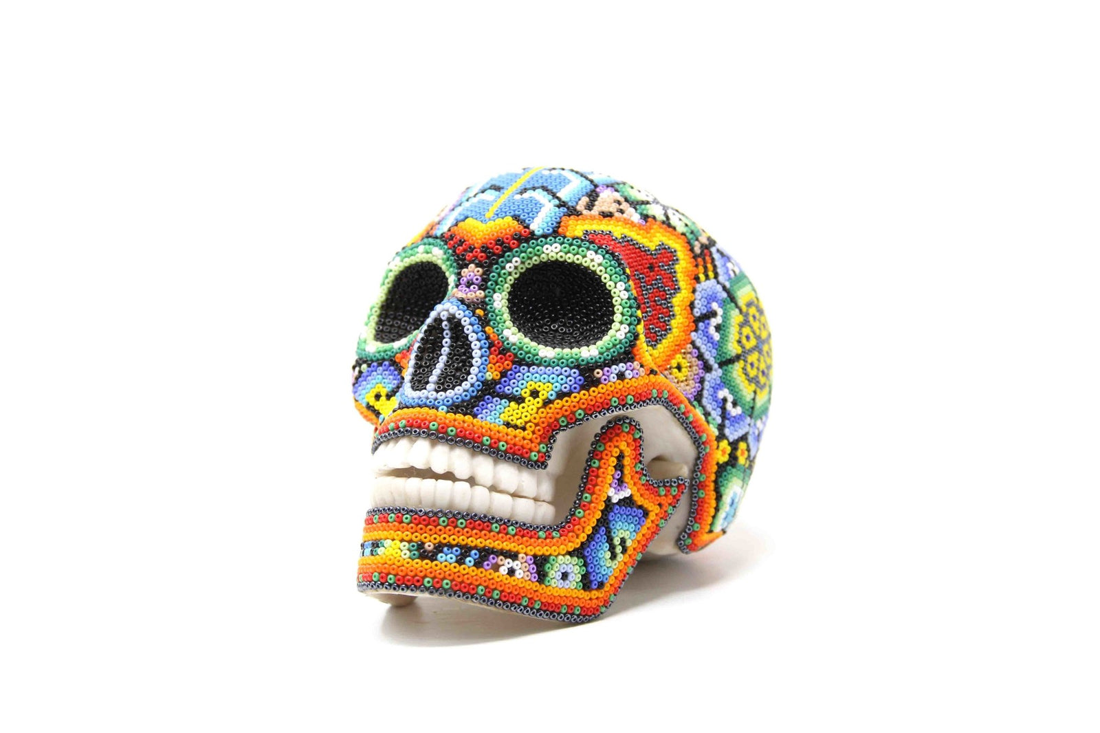 Calaverita Arte Huichol - Paritekia V - Arte Huichol - Marakame