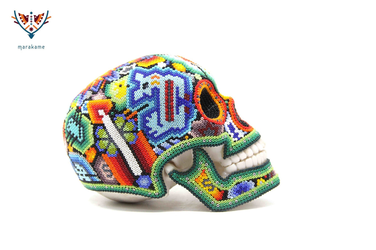 Calaverita Arte Huichol - Takutsi I - Arte Huichol - Marakame