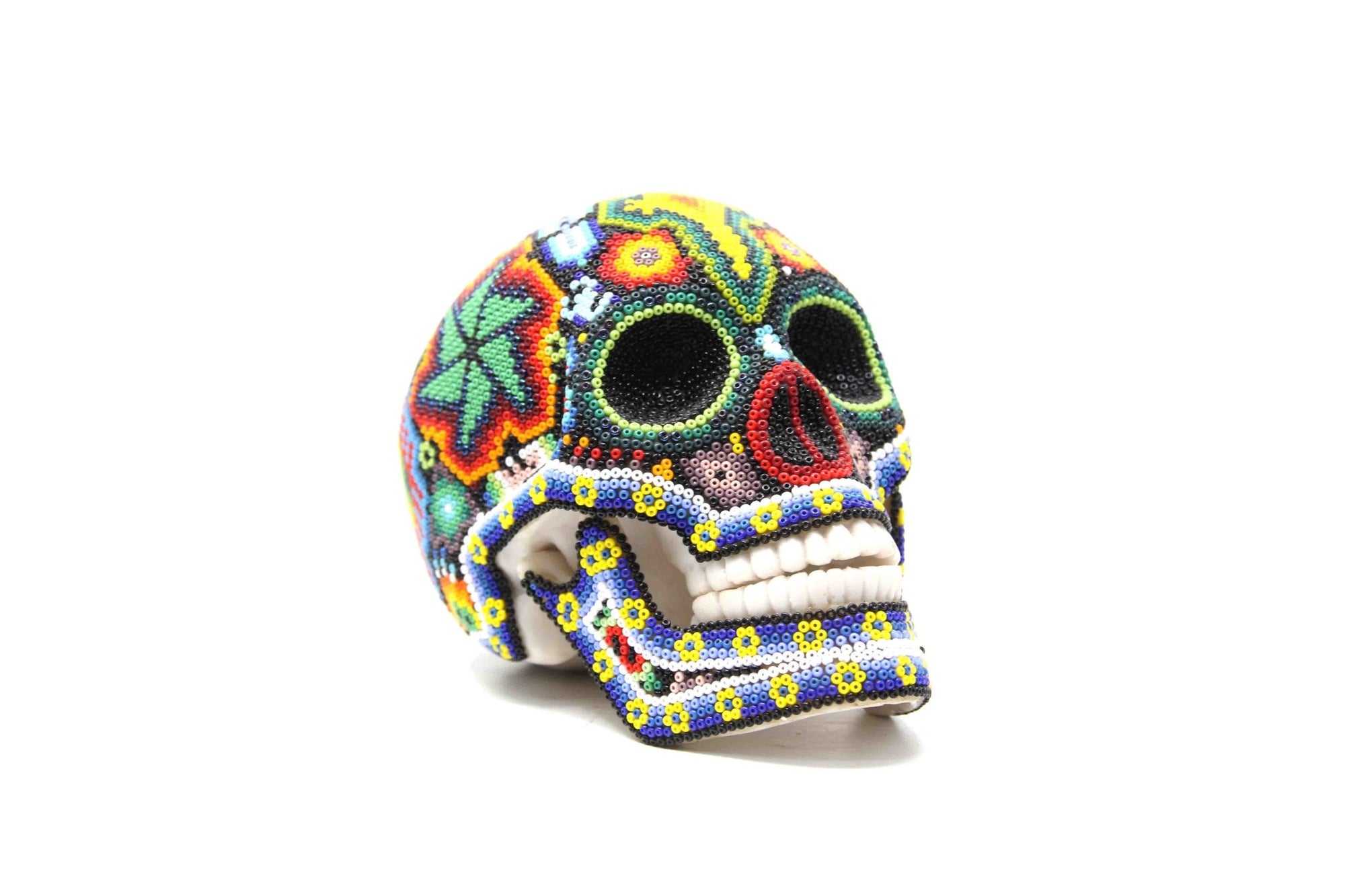 Calaverita Arte Huichol - Takutsi VI - Arte Huichol - Marakame