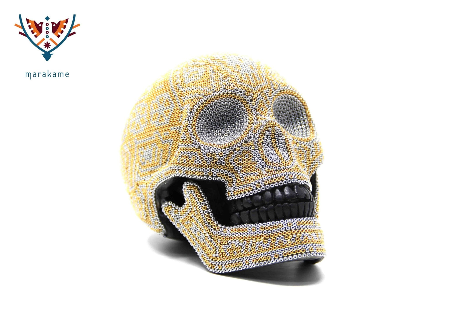 Calaverita Huichol - Maxa II - Arte Huichol - Marakame