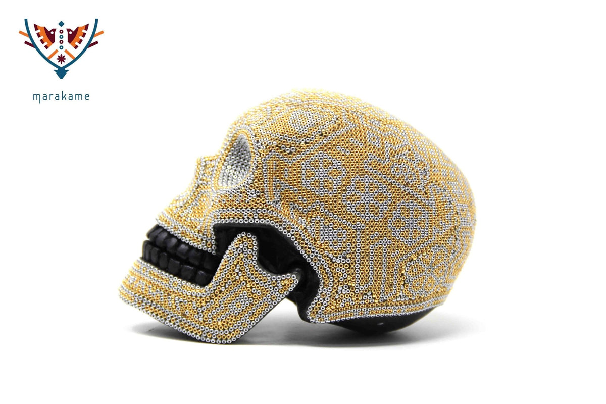 Calaverita Huichol - Maxa II - Arte Huichol - Marakame