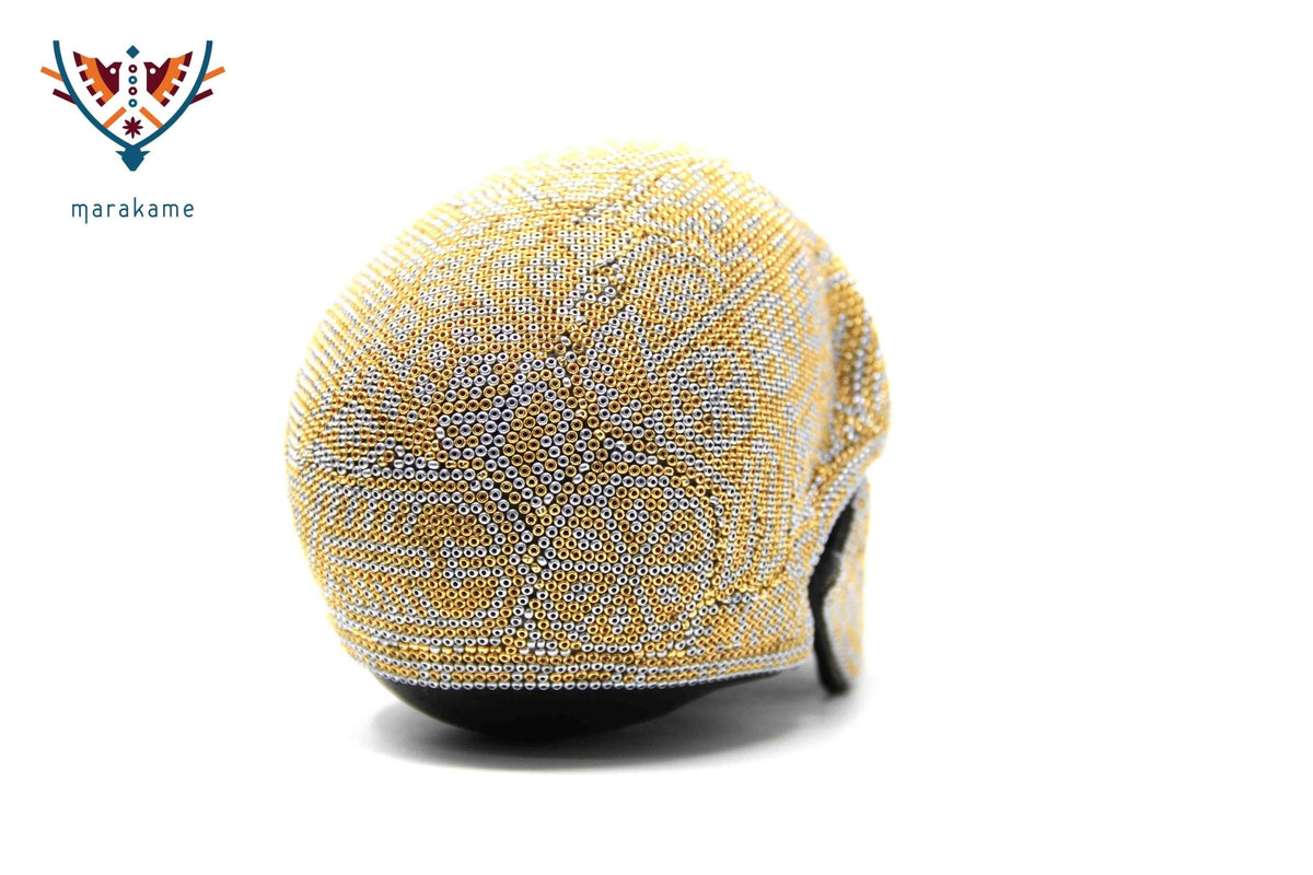 Calaverita Huichol - Maxa II - Arte Huichol - Marakame