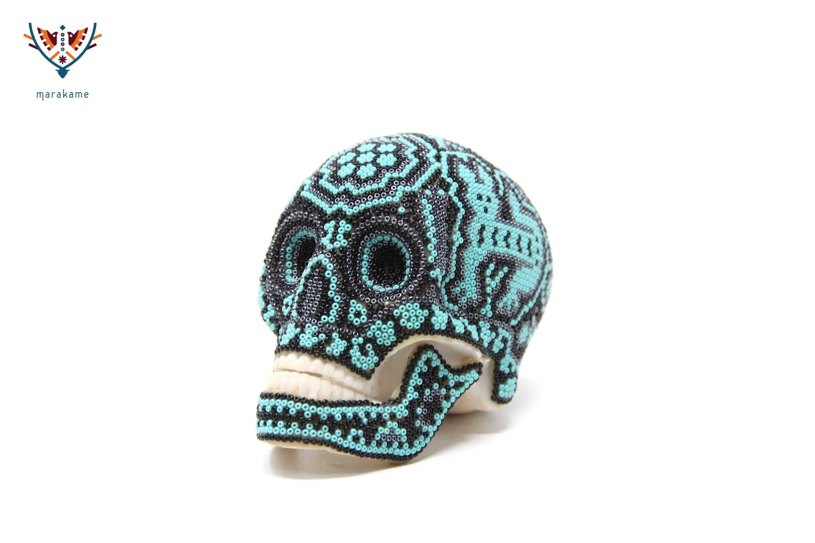 Calaverita Huichol Mini - Aikutsi I - Arte Huichol - Marakame