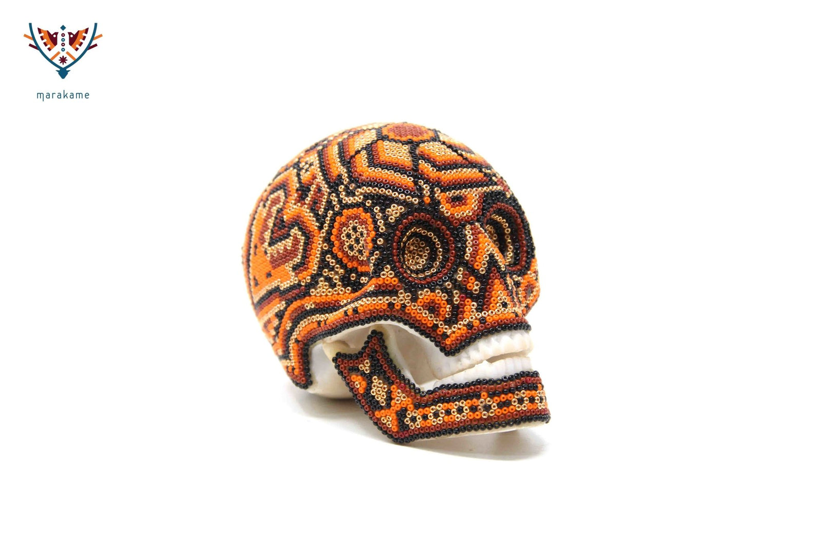 Calaverita Huichol Mini - Aikutsi II - Arte Huichol - Marakame