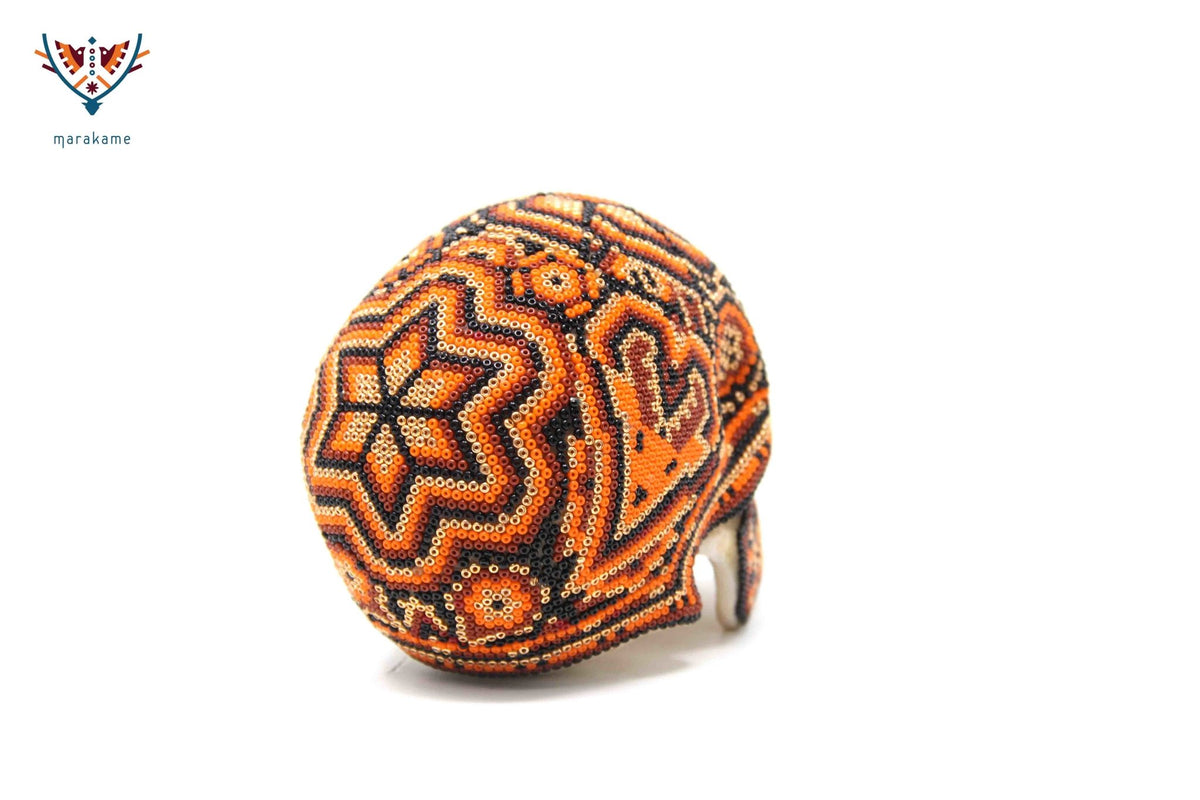 Calaverita Huichol Mini - Aikutsi II - Arte Huichol - Marakame