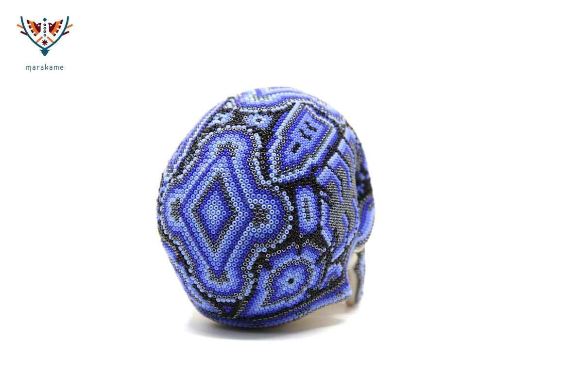 Calaverita Huichol Mini - Aikutsi VIII - Arte Huichol - Marakame