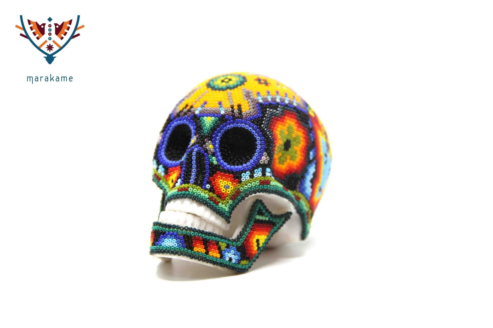 Calaverita Huichol Mini - Ketaya IV - Arte Huichol - Marakame