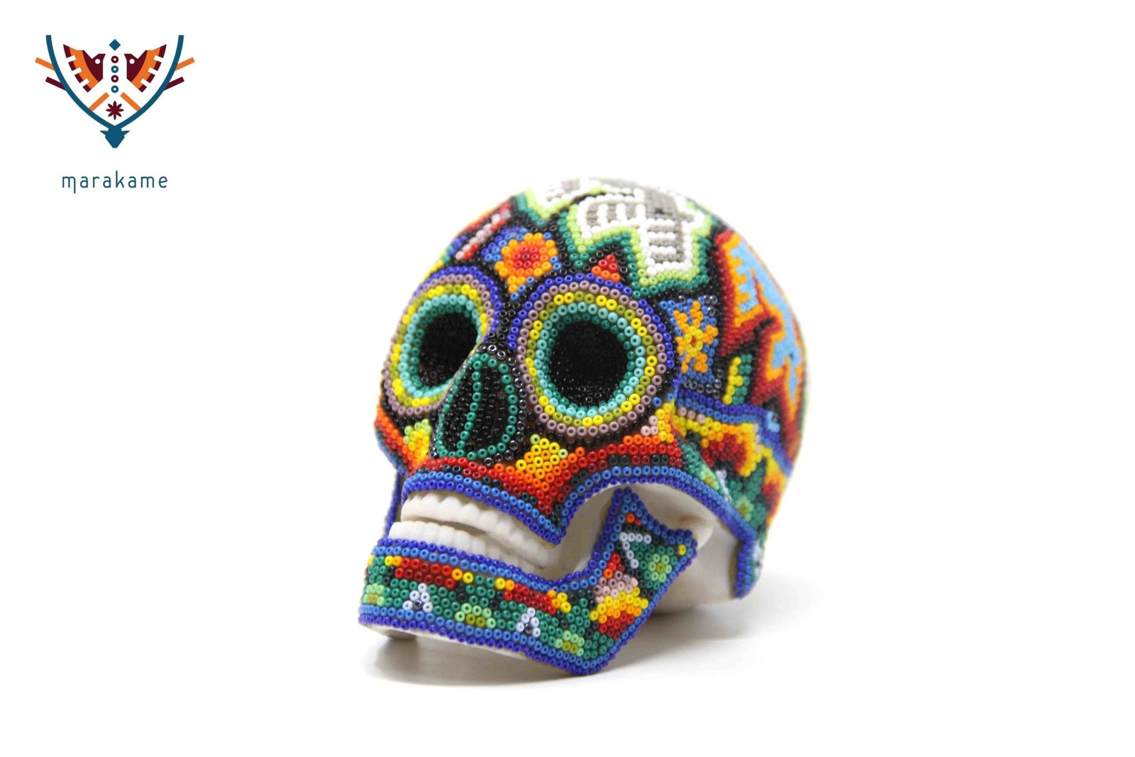 Calaverita Huichol Mini - Kupuri IV - Arte Huichol - Marakame