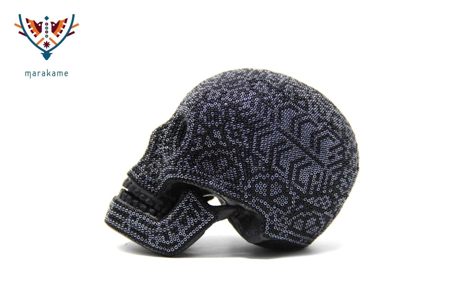 Calaverita Huichol Mini - Tuinurite II - Arte Huichol - Marakame