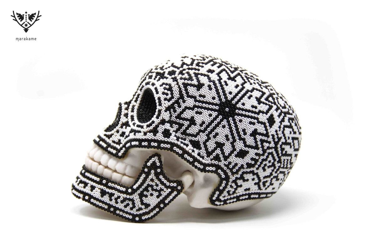 Calaverita Huichol - Ramirawi VI - Arte Huichol - Marakame