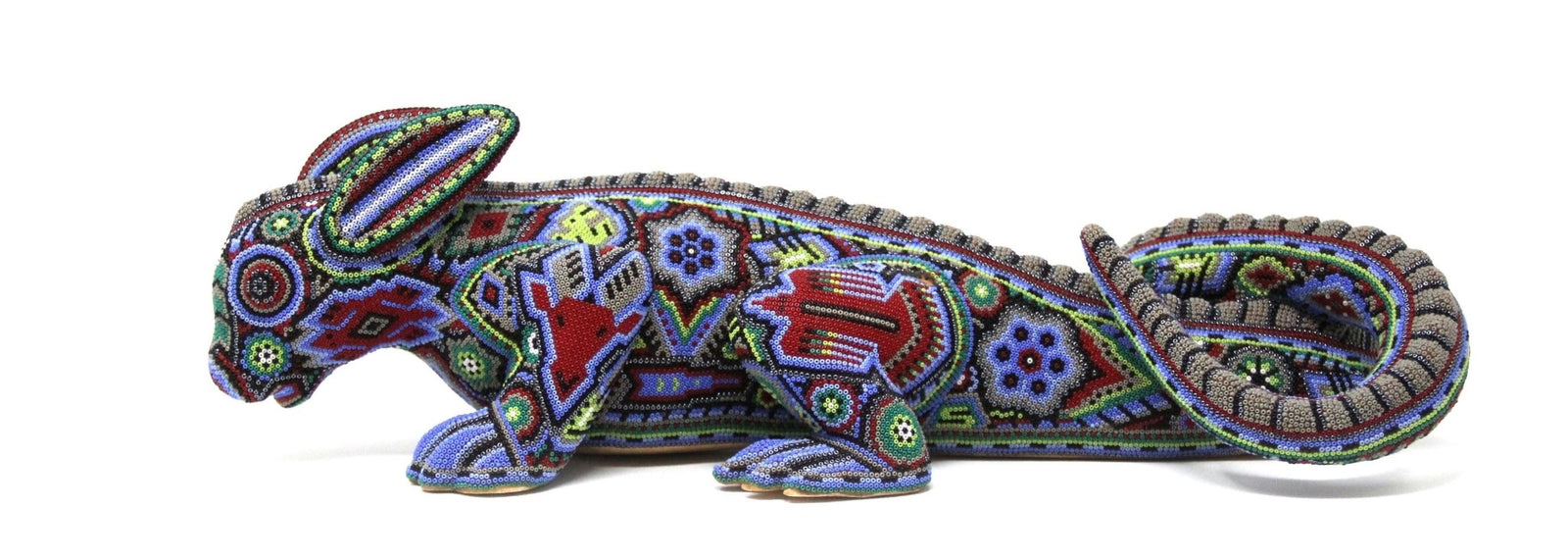 Escultura de copal - Cuxéya X - Arte Huichol - Marakame