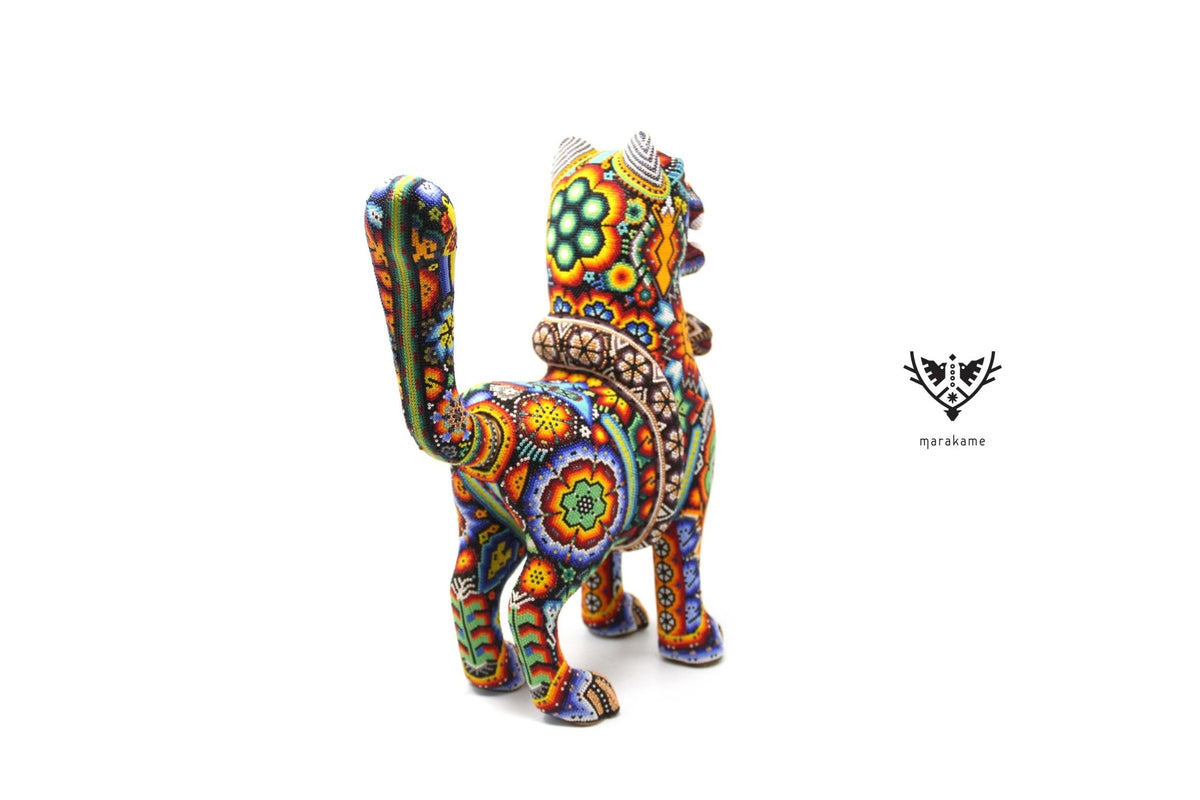 Escultura de copal - Maye Xaye - Arte Huichol - Marakame